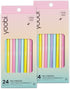 Yoobi #2 Pencils - Pre-Sharpened Pencils in Cute Pastel Colors - Pink, Lavender, Yellow, Mint Green, Baby Blue & Peach - Fun School & Office Suppl...