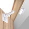 Upgraded Invisible Baby Proofing Cabinet Latch Locks (10 Pack) - No Drilling or Tools Required for Installation, Works with Most Cabinets and Draw...