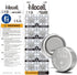 AG13 LR44 357 303 SR44 Battery, Premium Alkaline 1.5V Button Coin Cell Batteries, 10 Pack...