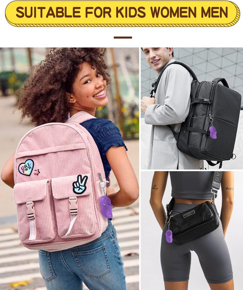 Cute Shoe Keychains for Women Men Funny Mini Backpack Key Chains Charms...