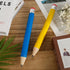 2pcs 13 Inch Wooden Jumbo Pencils, Blue & Yellow Large Toy Pencil with Cap & Eraser Oversized Giant Big Pencil Funny Extra Huge Novelty Pencil for...