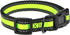 Mile High Life Night Reflective Double Adjustable Band Nylon Small Puppy Pet Dog Combo Collar Leash and Harness Set (Reflective Edge Lime Green, M...