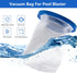 2-Pack Pool Vacuum Cleaner Reusable Filter Bag for Pool Blaster Water Tech Max & Catfish Ultra Pool Vacuum Sand & Silt Cleaner Filter...