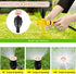 Gerrit Sprinklers for Yard, Automatic 360 Degree Rotation Lawn Sprinklers for Yard, Large Area Coverage, Adjustable Above Ground Irrigation Garden...