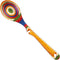 Baltique Marrakesh Collection 12-1/2" Wooden Cooking Spoon with Spoon Rest Notch, Safe for Use on Nonstick...
