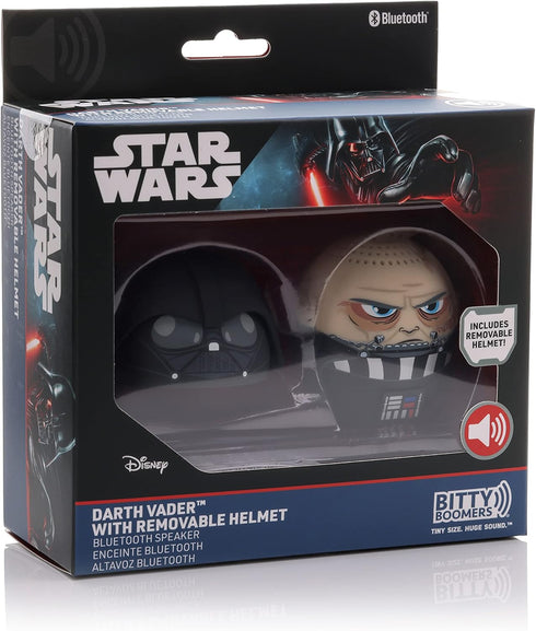 Bitty Boomers Star Wars Darth Vader with Removable Helmet Bluetooth Speaker, Multicolor......