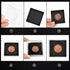 Coin Snap Holders, 20 Pieces Silver Dollar Coin Holder, Coin Capsule Storage Box with 5 Size (20/25/30/35/40 mm) Adjustable Gaskets, Coins Collect...