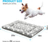 Dog Bed Mat, Reversible Dog Crate Pad for Medium Small Dogs, Portable and Soft Pet Bed Mat, Machine Washable Pet Bed Pad for 24-inch Kennel...
