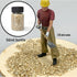 Miniature Rock Landscape Rocks Terrain Model Kit Model Train Sand Miniature Scenery Kit Model Sand Minature Sand Miniature Landscape, Pack of 3...