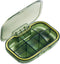 Sukuos 6 Compartments Travel Pill Organizer, Portable Daily Pill Box for Purse Pocket, Easy to Open Small Pill Case for Medicine, Fish Oil, Vitami...