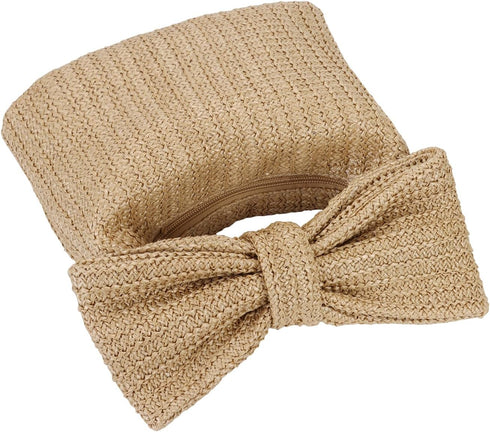 Ovida Women Bow Straw Clutch Purse Summer Straw Woven Clutch Bag Handbag for Beach Vacation Party Wedding 2024...