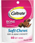 Caltrate Soft Chews 600 Plus D3 Calcium Vitamin D Supplement, Chocolate Truffle - 60 Count(Packaging May Vary)...