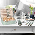 28 Pcs Women Makeup Set Makeup Bag with Makeup Brushes Premium Synthetic Brush and Mirror for Women Travel Reusable Cosmetic(Sage Green)...
