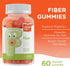 Zahler - Fiber Gummies for Adults & Kids (60 Count) Certified Kosher Adult & Kids Fiber Gummy Chews for Digestion Support, Healthy Regularity & Ov...