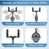 Car Phone Holder for Rearview Mirror, 360 Rotatable and Retractable, Fits 4.0-7.0 Inch Smartphones, Mirror-Black......