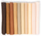 Over the River Felt 10-9X12 inch Skintastic Collection Merino Wool Blend Felt OTR Felt Made in USA,Brown...