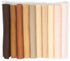 Over the River Felt 10-9X12 inch Skintastic Collection Merino Wool Blend Felt OTR Felt Made in USA,Brown...
