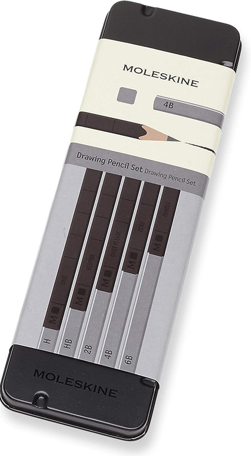 Moleskine Classic Drawing Pencil Set, 5 Pencil Set...