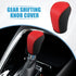 Gear Shifting Knob Cover Automatic Transmission Lever Trim for Honda Civic 10th Gen 2016-2021 PU Leather Black Red...