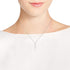 AeraVida Minimalist Hammered Vertical Bar in 925 Sterling Silver Pendant Necklace | Casual Everyday Jewelry | 18 inch...