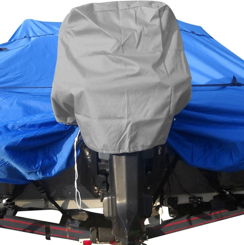 Budge BA-35 Gray Medium Engine Cover for 15 Hp to 25 Hp Stroke Motors...