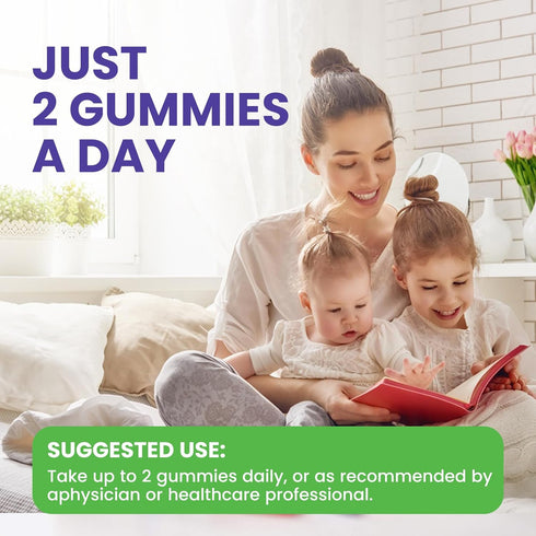Iron Gummies for Women & Kids - with Vitamin C, B12, B6, Zinc - Blood Builder & Energy - Iron Supplement Gummies Support for Iron Deficiency, Anem...