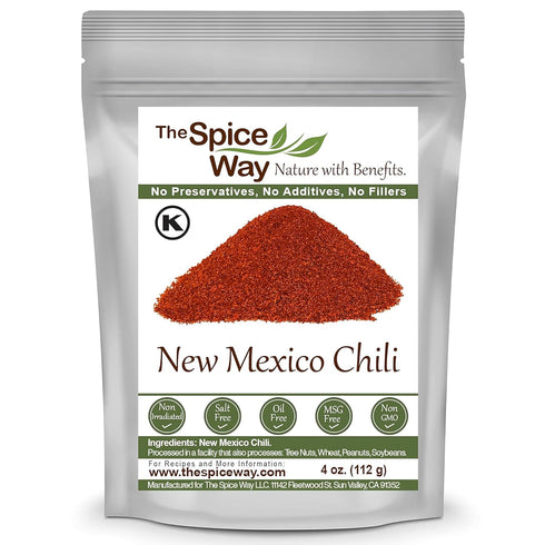 The Spice Way New Mexico Chili Powder - (4 oz) ground dark chile...