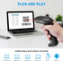 Bluetooth Barcode Scanner,2D Bar Code Reader with 2.4G Wireless & Bluetooth Function & USB Wired, Bar Code Reader Work with Connection Smart Phone...