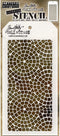 Art Gone Wild Tim Holtz Mosaic Stencil, Synthetic Material, 28.4 x 11.4 x 0.1 cm...