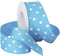 Morex Ribbon, Grosgrain Dot 1-1/2-Inch by 20-Yard Spool, Turquoise with White Dots (3908.38/20-340)...
