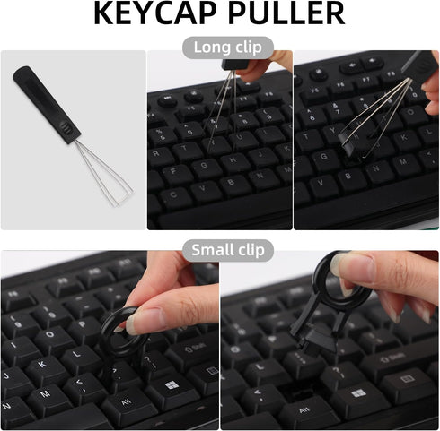Keycap Remover Tools Kit, 5PCS Keycap Switch Puller Keyboard Cleaning Tools Switch Puller with Keycap Tweezers for Mechanical Keyboard DIY...