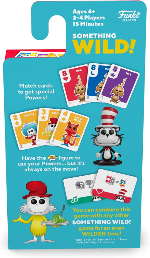 Funko Something Wild! Dr. Seuss with Cat in The Hat Pocket Pop! Card Game for 2-4 Players Ages 6 and Up...