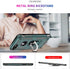 LeYi Compatible for iPhone 8, 7, 6s, 6 Case with 2 Pack Tempered Glass Screen Protector, Military-Grade Phone Case with Ring Kickstand for iPhone ...