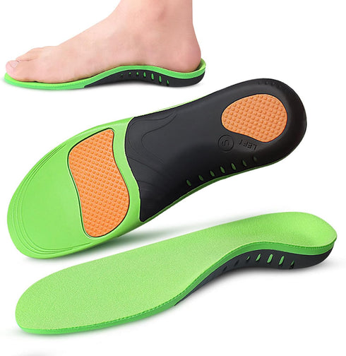 Children's Insole,Kids Orthotic Insoles,Kids Arch Support Shoe Insoles,Shock Absorption Velvet Surfaces Deep Heel Cup Inner Sole for Plantar Fasci...