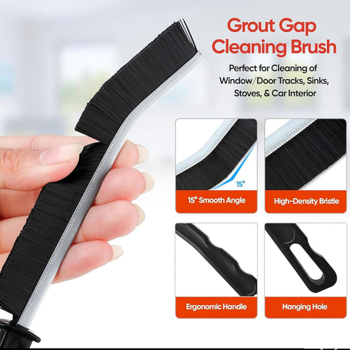 Crevice Cleaning Brush,Multifunctional Cleaning Brush Tool, Bathroom Gap Brush, Small Cleaning Brush, Grout Brush, Kitchen Brush, Cleaning Tools f...
