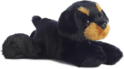 Aurora® Adorable Mini Flopsie™ Raina™ Stuffed Animal - Playful Ease - Timeless Companions - Black 8 Inches...
