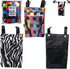 3 Pack Bike Handlebar Bag Bicycle Handle Bar Front Hanging Pouch 2 Layers with Mobile Phone Holder for Motorcycle eBike Scooter Trike Tricycle Cyc...