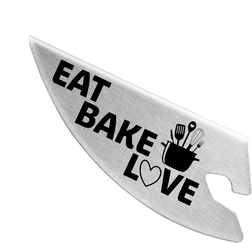New Metro Design Pouring Chute Accessory, Fits Most Metal Stand Mixer Bowls, EAT, BAKE, LOVE...