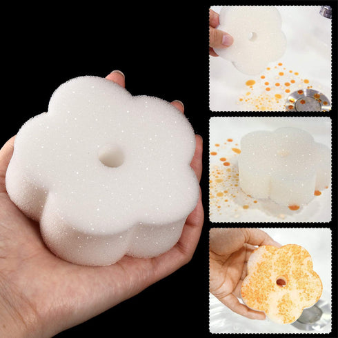 Boao 16 Pieces Sponge for Hot Tub Accessories Pool Sponge Oil Scum Absorber for Hot Tub Swimming Pool Clean Accessories(Creamy White)...