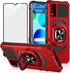 Ailiber for TCL 30T (T603DL) Phone Case, TCL 30 T Case with Screen Protector, Ring Kickstand for Magnetic Car Mount, Military Grade, Heavy Duty Sh...