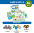 Learning Resources Alphablasters! Letter & Spelling Game - 85 Pieces, Ages 4+ Toddler Preschool Learning, Educational Indoor Games, Preschool Alph...
