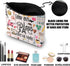 Paris Themed Makeup Bag Paris Trip Gifts Paris Travel Bag Paris Toiletry Bag Paris Zipper Pouch Paris Makeup Pouch (look out paris)...
