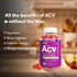 Essential Elements Apple Cider Vinegar Gummies from The Mother - Naturally-Sourced, Vegan ACV with Folic Acid and Vitamin B6 & B12 60 Count...