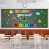 BELIEVE in YOURSELF Classroom Bulletin Board Decoration Set Motivational Cutouts Bulletin Board Wall Door Decor for Kindergarten Preschool Element...