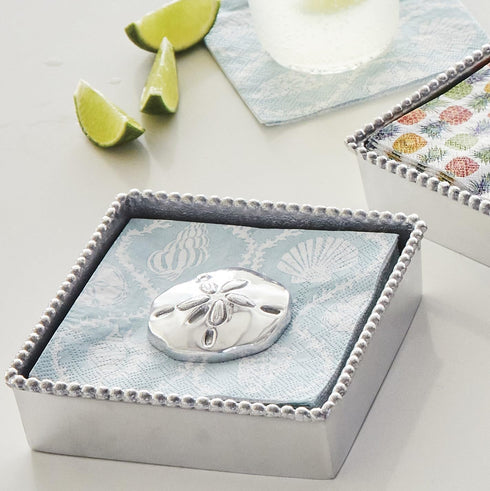 Mariposa Sand Dollar Napkin Weight, One Size, Silver...