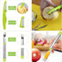 14 Pack Melon Baller Scoop Set - 4 in 1 Stainless Steel Fruit Tool Set Fruit Scooper Seed Remover with Fruit Vegetable Cutter Shapes Set Fruit Pee...