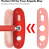 Case for Airpods Max Headphones, Silicone Cover for Apple Airpod Max,Accessories Cases (Red)...