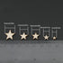 Luter 500 x Wooden Star Craft Ornaments Unfinished Blank Wooden Star Slices Embellishments for Christmas, Wedding, Party Decoration, DIY Cards, 5 ...