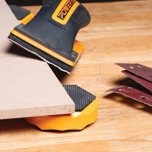 POWERTEC T Track & Work Bench Stops Plus Work Grippers and Finishing Cone Fits 3/4" Bench Dog Hole, Bench Dog Cookies for Sanding, Routing, Finish...