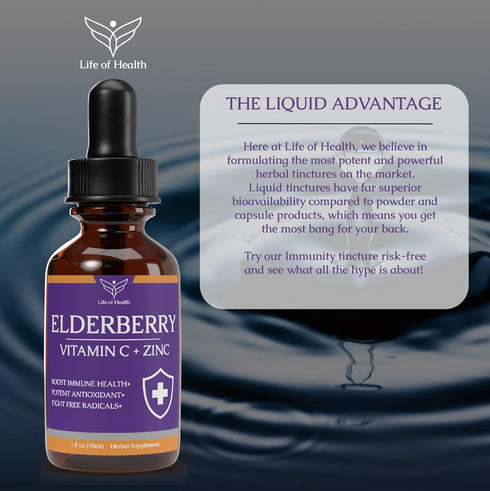 Elderberry Vitamin C and Zinc | Immune Support Supplement | Elderberry | Vitamin C with Zinc | Zinc and Vitamin C | Elderberry Supplements | Vitam...